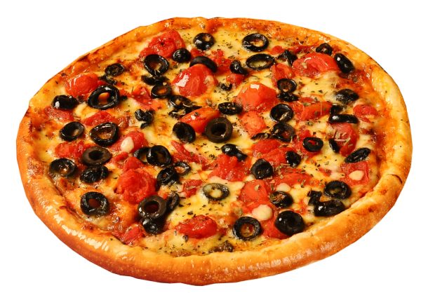 Kalamata Tomato Pizza