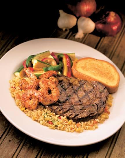 Ribeye And Shrimp