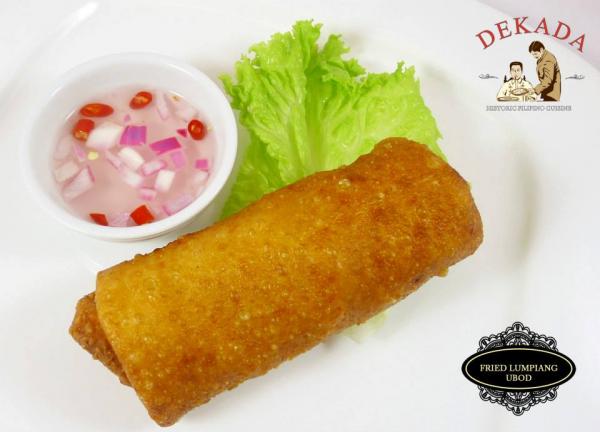 Fried Lumpiang Ubod