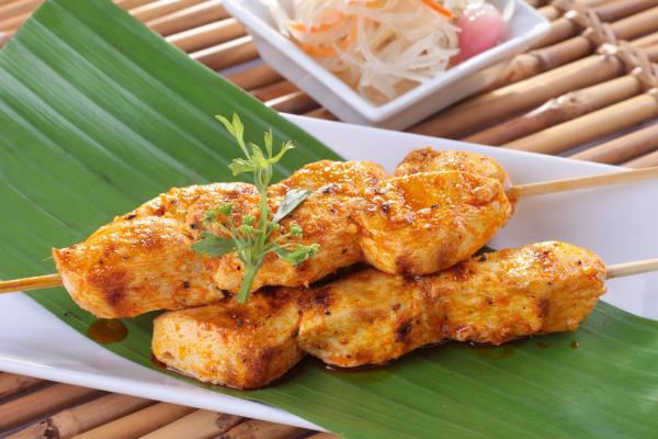 Inasal Na Manok In Skewers