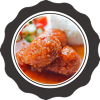 Buffalo Chicken Wings W/ Salad
