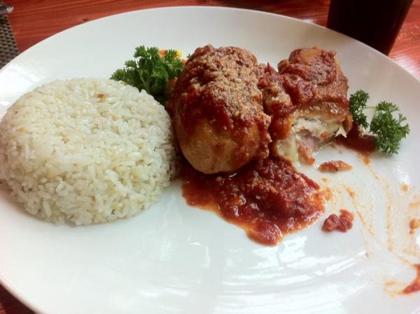 Chicken Parmigiana