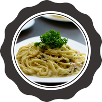 Creamy "Ham" & Mushroom
