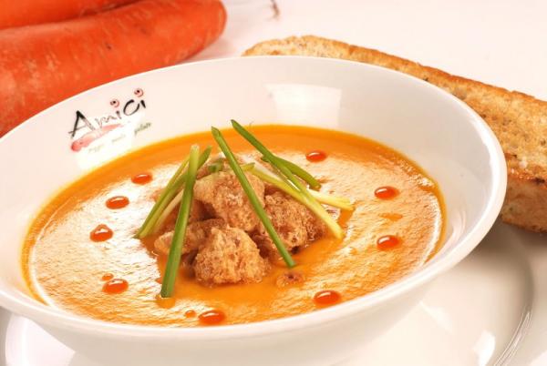 Zuppa Di Carote Allo Zenzero