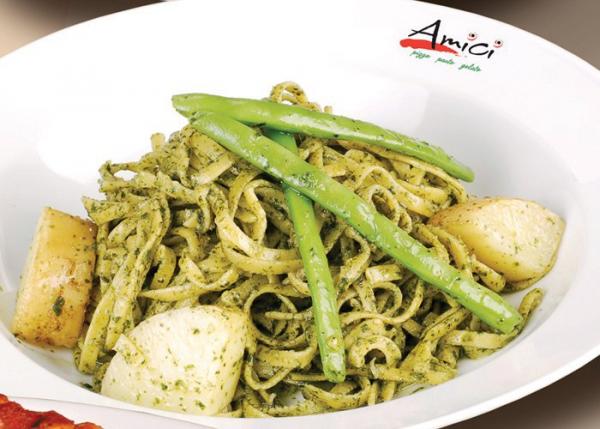 Linguine Al Pesto Genovese Pasta