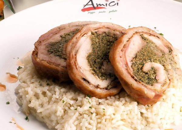 Rotolo Di Pollo Porchettato