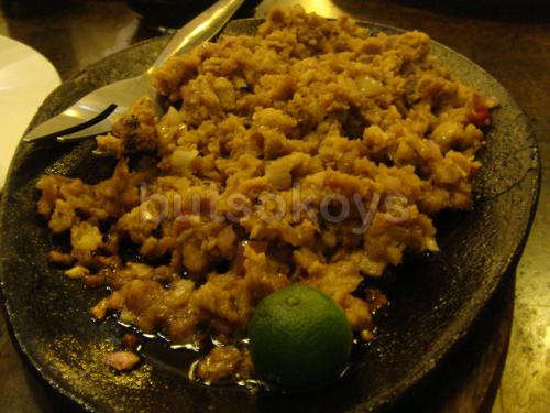 Sizzling Tuna Sisig