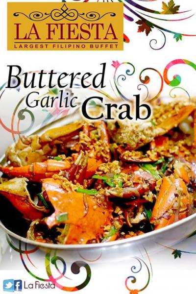 Buttered Garlic Crab