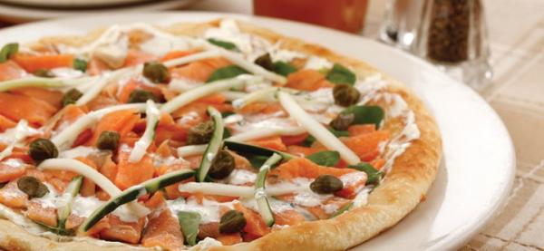 Smoked Salmon Pizza