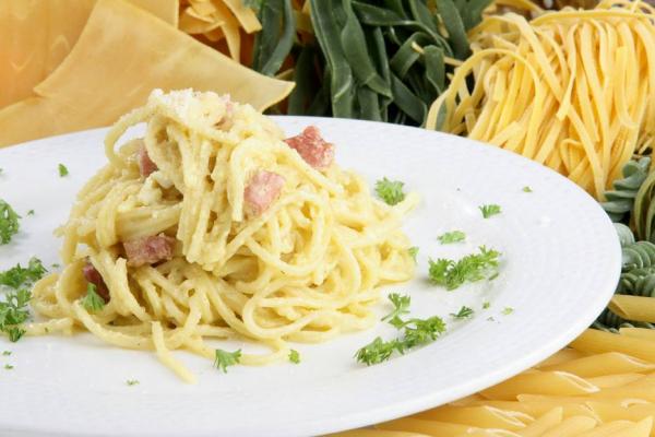 Spaghetti Alla Carbonara Pasta