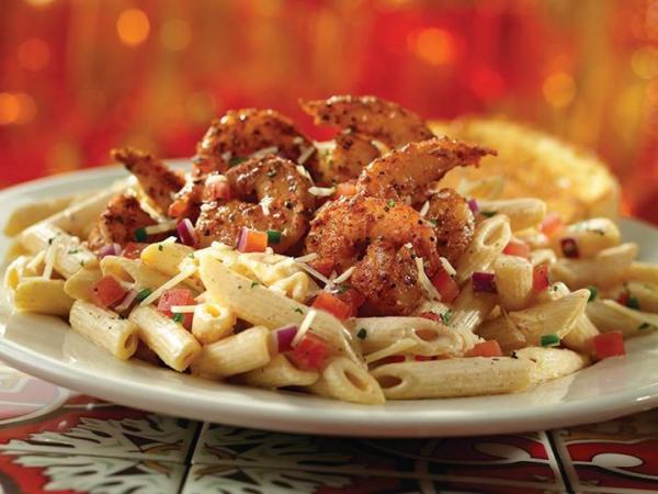 Grilled Shrimp Alfredo
