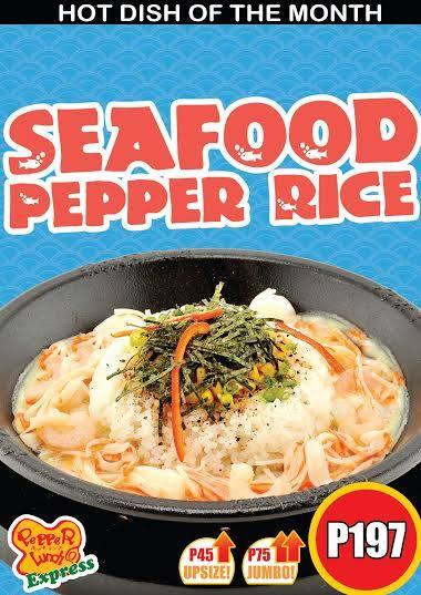 Seafood Pepper Rice With Egg