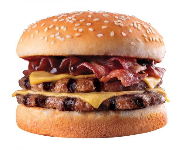 Double BBQ Bacon And Cheese Meal