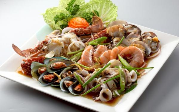 SF Seafood In Sesame Oil