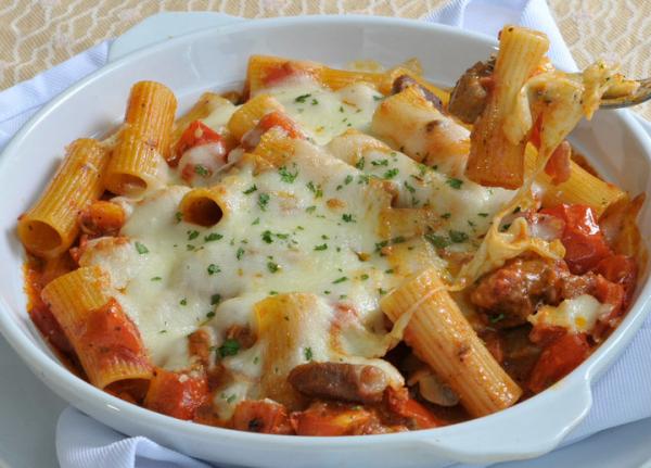 Rigatoni Al Forno Alla Calabrese - Baked Ziti