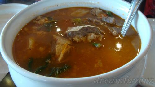 Sinigang for a cold weather day