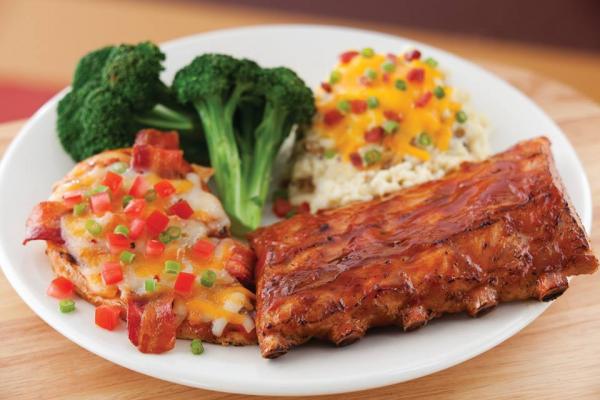 Baby Back Ribs And Chicken