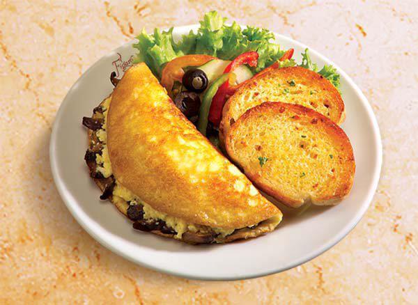 French Mushroom Omelete