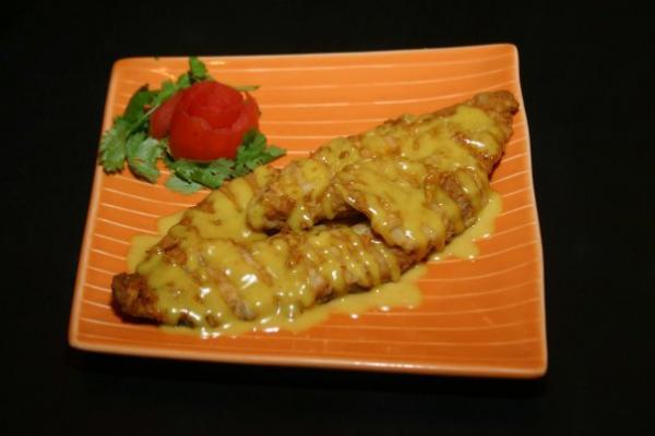 Boneless Tilapia With Honey Mayo Sauce