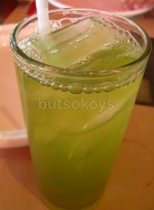 kanin club - green iced tea