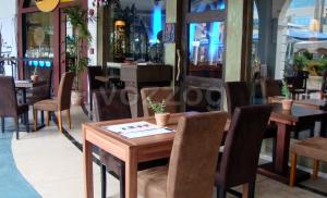 black wood  bistro- outside dining