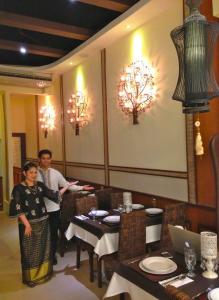 dining area at right side