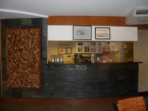 the bar