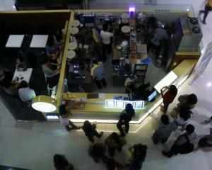 enterior top view