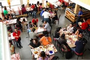 Chili's - Alabang town center Interior with customers