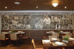 left dining area