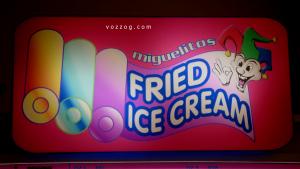 miguelitos fried ice cream