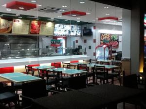 dining area at left view