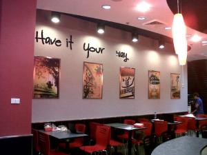dining area
