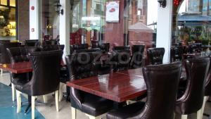 tables and chairs