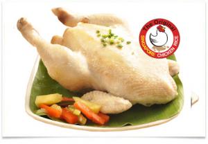 chicken poached