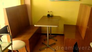 wooden couch dining set