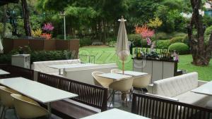 tables and chairs