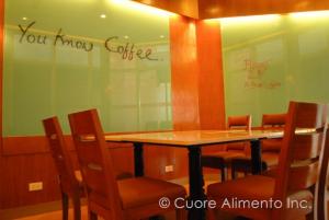 dining area corner view
