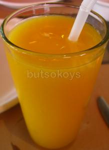 ripe mango shake