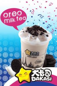 Oreo milk tea
