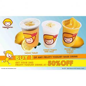 Fruity Yogurt drinks