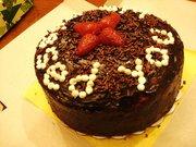 7inches round banana cake