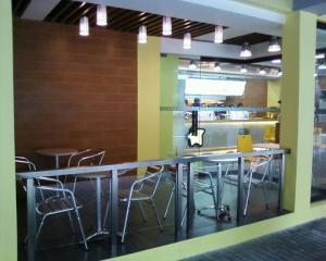 main dining area left view