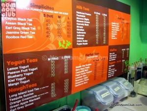 Bon Appetea NAIA Restaurant menu