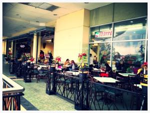 dining area outside view