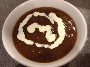 Champorado finio