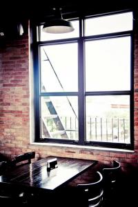 big window and view outside