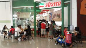 sbarro exterior