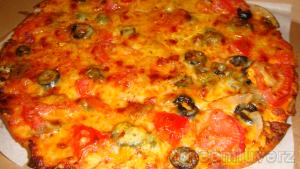 garden special pizza