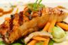 The tender piece of fish.